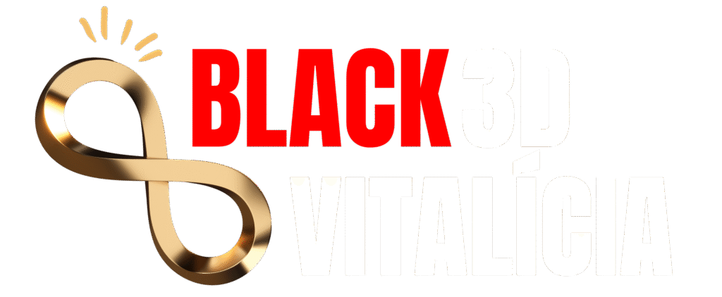 Black 3D Vitalícia